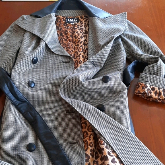 DOLCE & GABBANA TRENCH COAT  38 - Picture 3 of 8